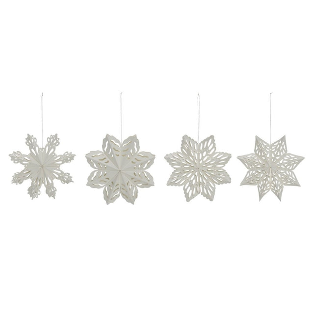 Christbaumschmuck Snowflake, 4er Set - House Doctor - Weihnachten 2024