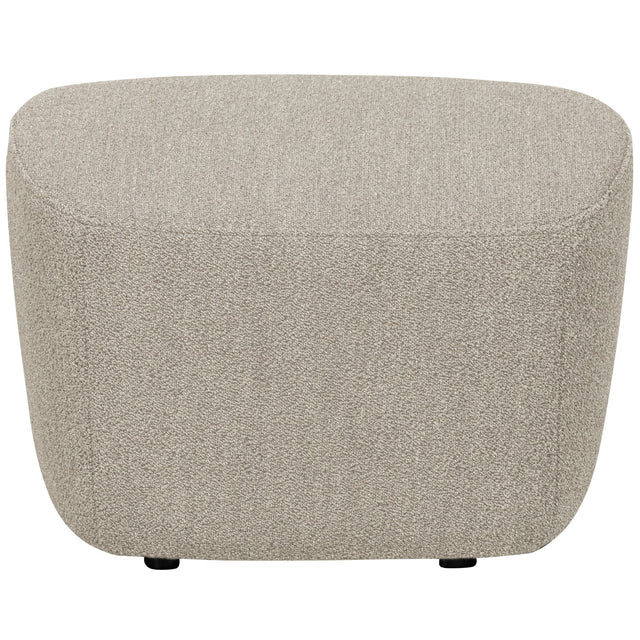 Lofty Hocker Stoff Bouclé Naturel - VT Wonen