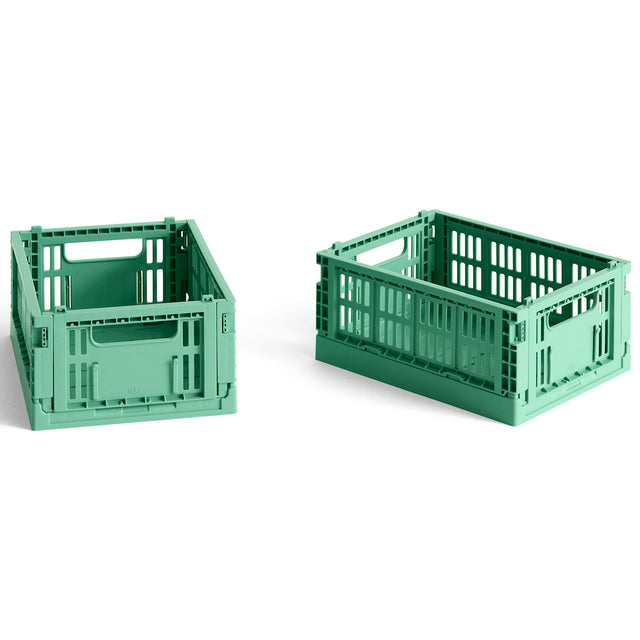 Aufbewahrungsbox Colour Crate Mini, 2er Set - HAY