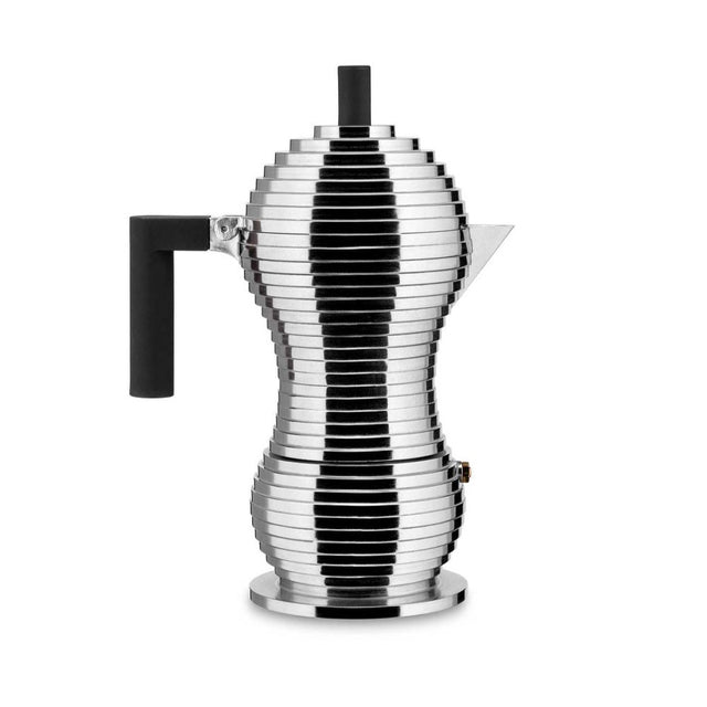 Espressokocher Pulcina Induktion chrom/schwarz - Alessi