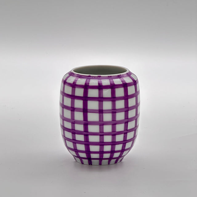 Vase Form R Kariert - DesignWe.Love