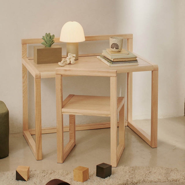 Kinderschreibtisch Little Architect Grau - ferm LIVING