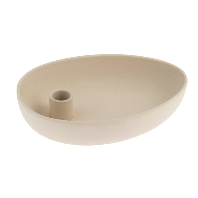 Kerzenhalter Lidatorp Oval beige - Storefactory