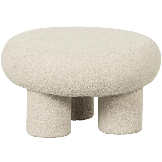 Pouf Djace Hocker Teddy Natural - Woood