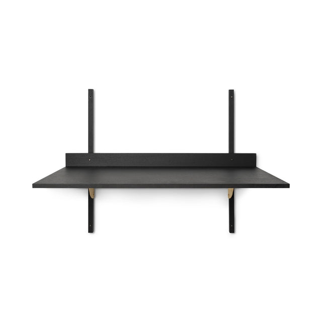 Schreibtisch schwarz/messing Sector Desk Wandbefestigung - ferm LIVING