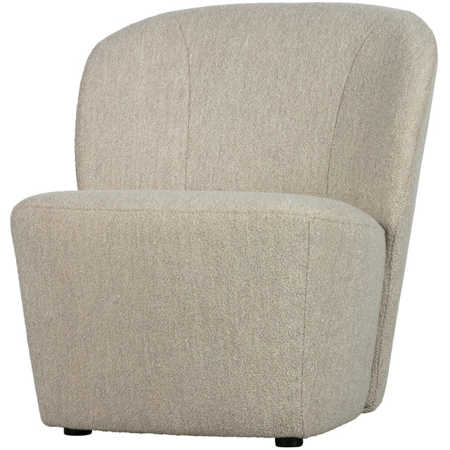 Lofty Sessel Stoff Bouclé Naturel - VT Wonen