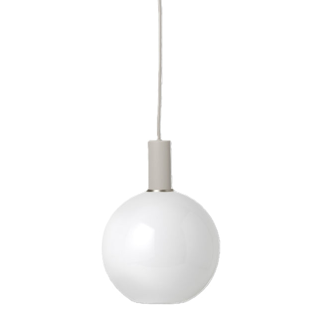 Lampenschirm Opal Shade mit Fassung Collect Pendant - ferm LIVING