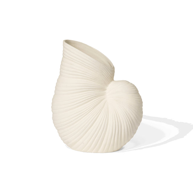 Vase Shell, Off-White - ferm LIVING