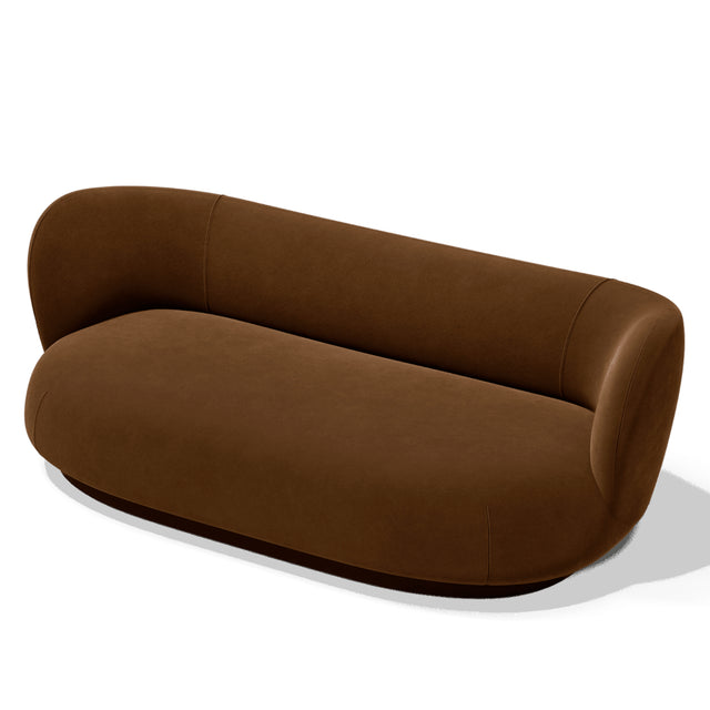 Sofa Rico Lounger, Rich Velvet, Soft Brown - ferm LIVING