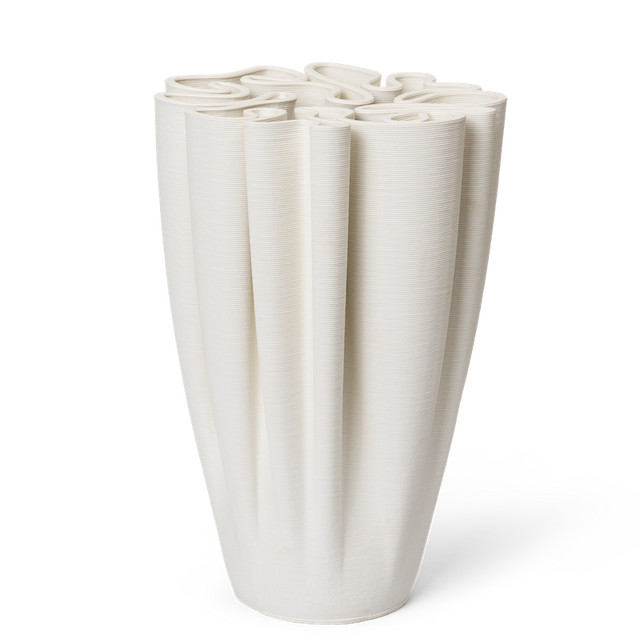 Dedali Vase off-white - ferm LIVING