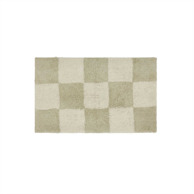 Karierter Teppich Chess Rug small - OYOY