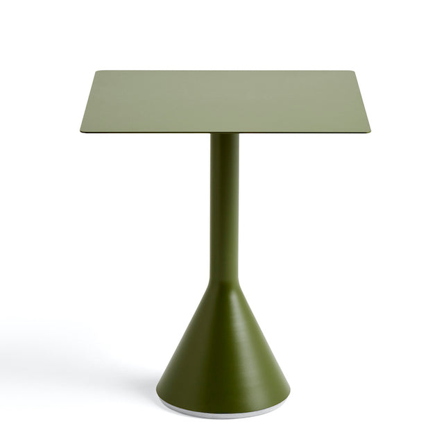 Cone table square Palissade outdoor furniture - HAY