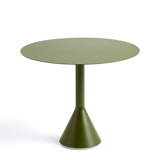 Cone table round Ø 90 Palissade outdoor furniture - HAY