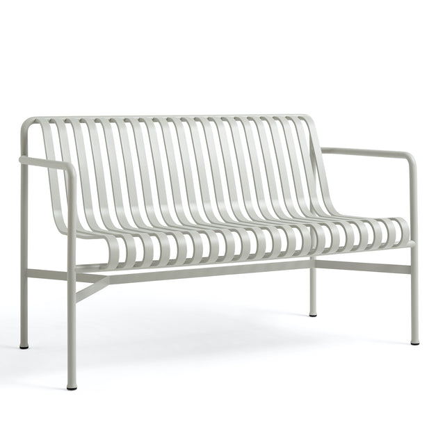 Bench with armrests Palissade outdoor furniture - HAY